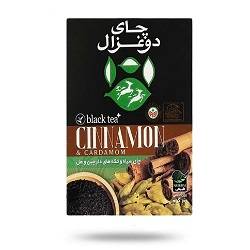 چای سیاه دارچین وهل100گرم دو غزال